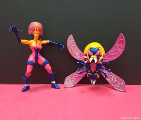 Figuras y muñecos Marvel: figura wasp avispa serie spider force spiderman toy biz marvel 1997
